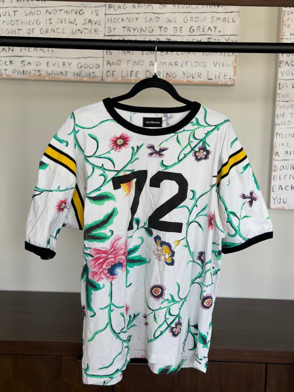 The Bureau x Free People Garden State Floral Shirt